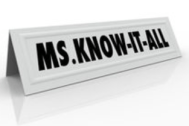 Ms. KnowitAll