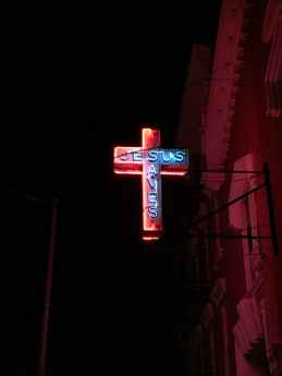 Jesus Saves Neon